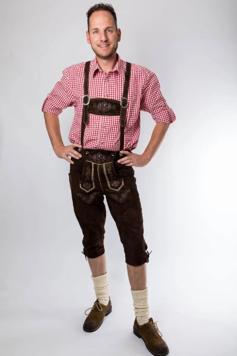 Benelux weas Lederhose Jupp Kniebund 3/4