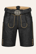 Taleco Tra. Maddox Lederhose Ursins Schwarz Nappalan