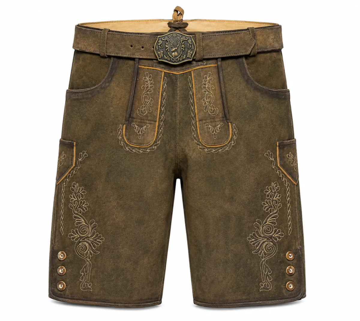 Taleco Tra. Maddox Lederhose Langsee Stroh