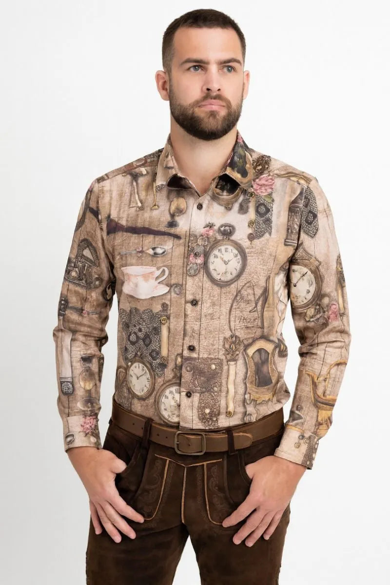 Jeansfield Trachtenhemd classic print
