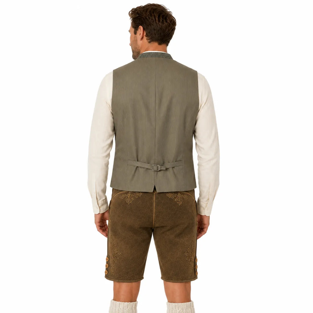 Marjo Tracht MarJo gilet Gottsdorf Agave olijf-groen