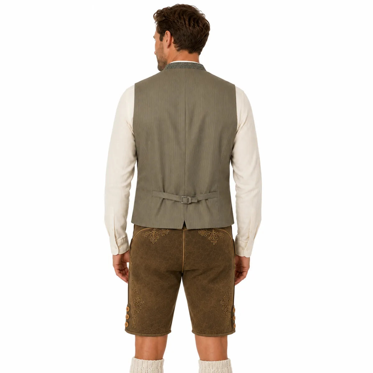 Marjo Tracht MarJo gilet Gottsdorf Agave olijf-groen