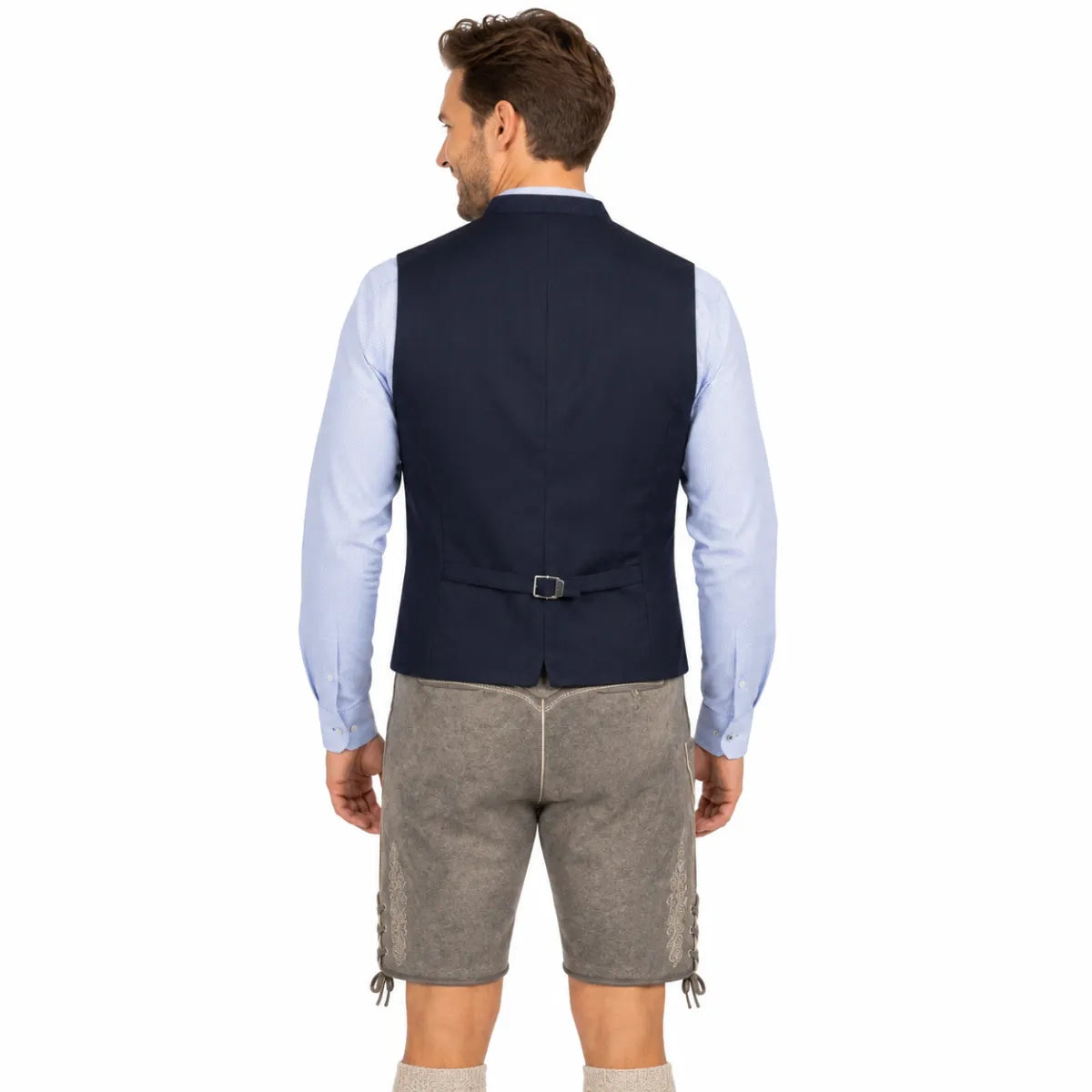 Marjo Tracht MarJo Gottsdorf gilet Midnight blauw