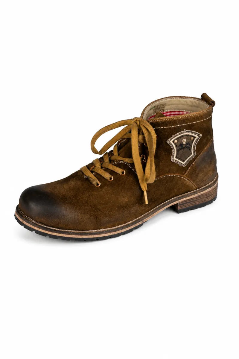 Taleco Tra. Trachten Boots Kaprun Espresso