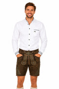 Taleco Tra. Maddox hemd 59 wit met groene afwerking