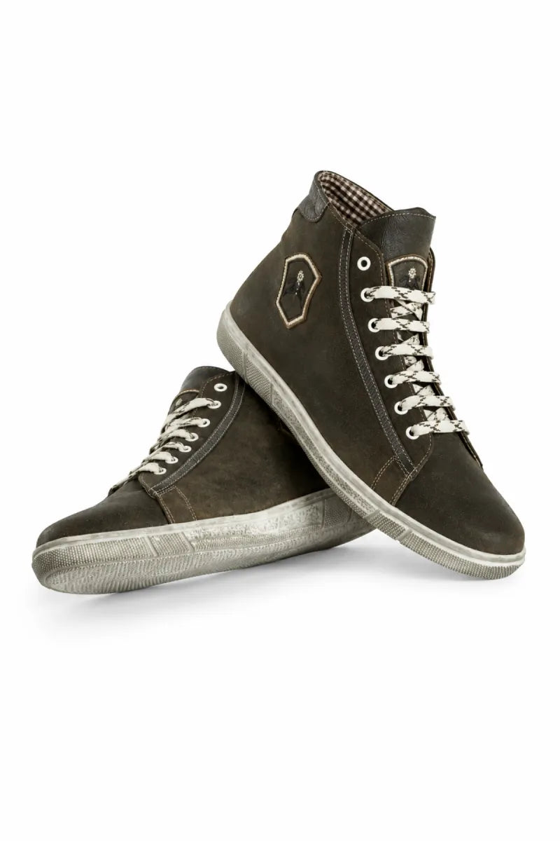 Taleco Tra. Trachten sneaker half hoog Marinus