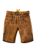 Taleco Tra. Maddox Lederhose Rolli Stroh Antik