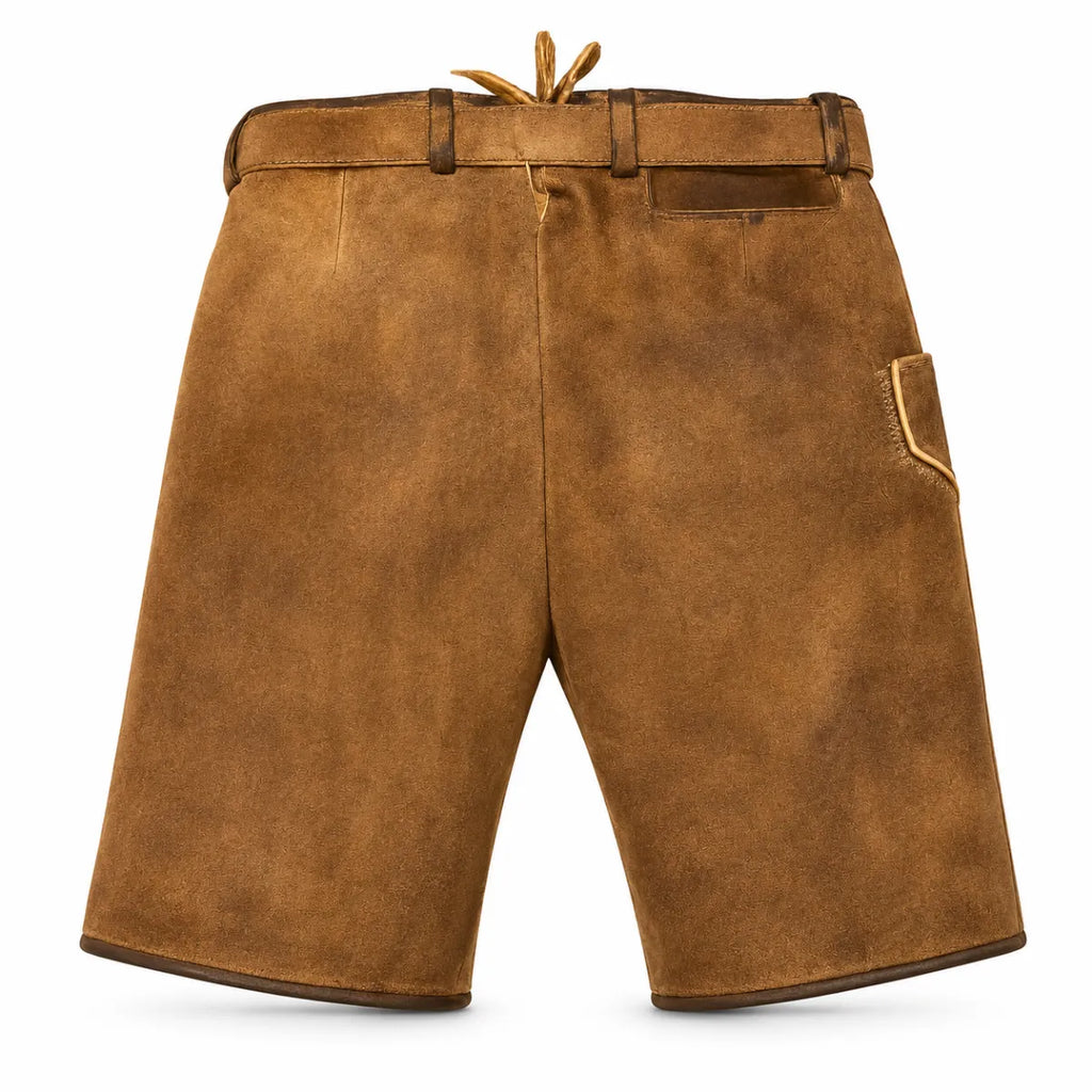 Taleco Tra. Maddox Lederhose Rolli Stroh Antik