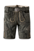 Stockerpoint Maddox Lederhose Bertl Grafit Gespeckt