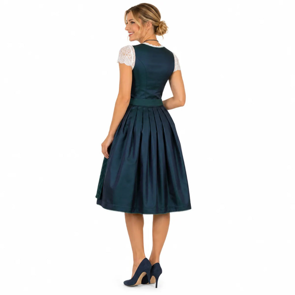 Marjo Tracht Marjo dirndl Dietach petrol (58cm)