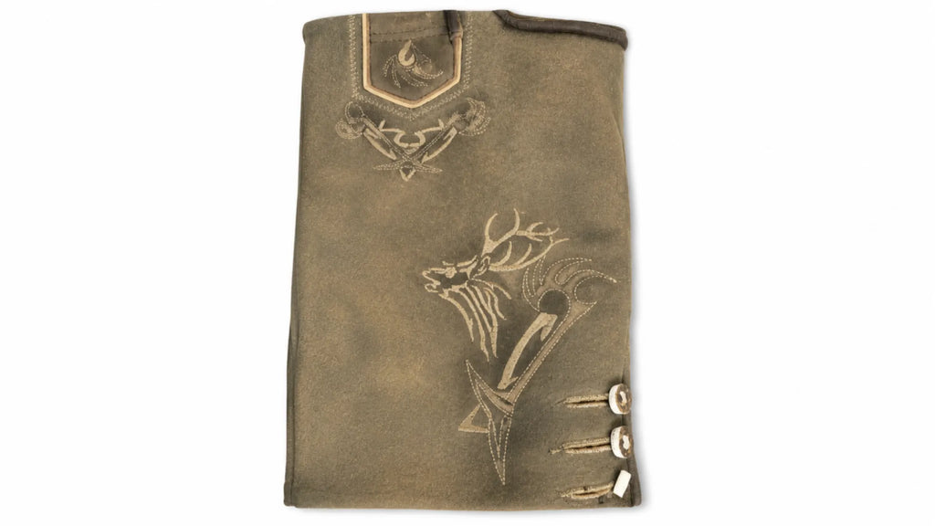 Taleco Tra. Maddox Lederhose Felixsee Antik Sahara Beige