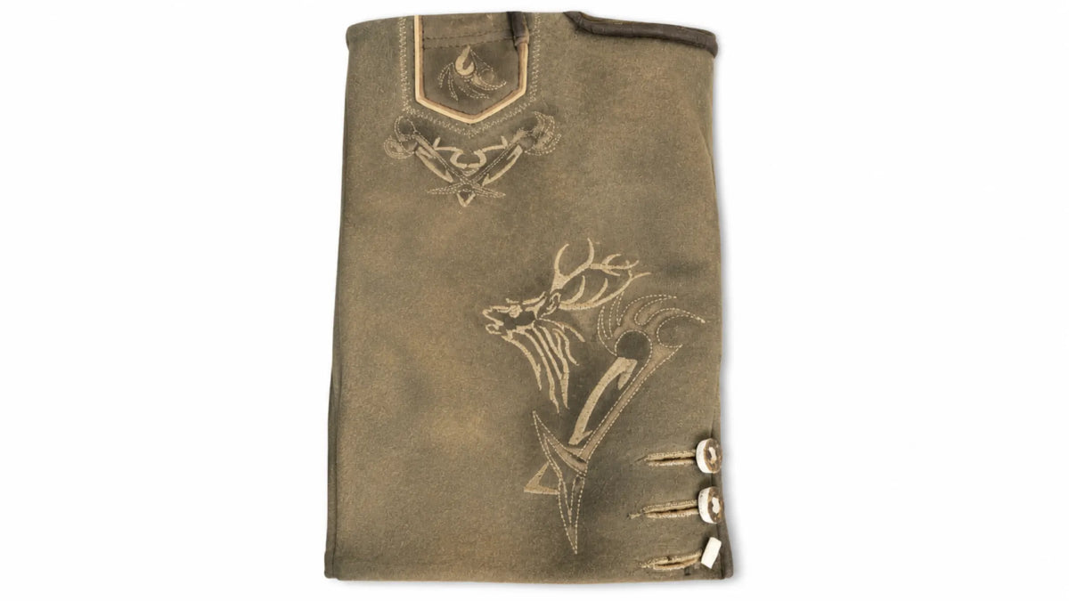 Taleco Tra. Maddox Lederhose Felixsee Antik Sahara Beige