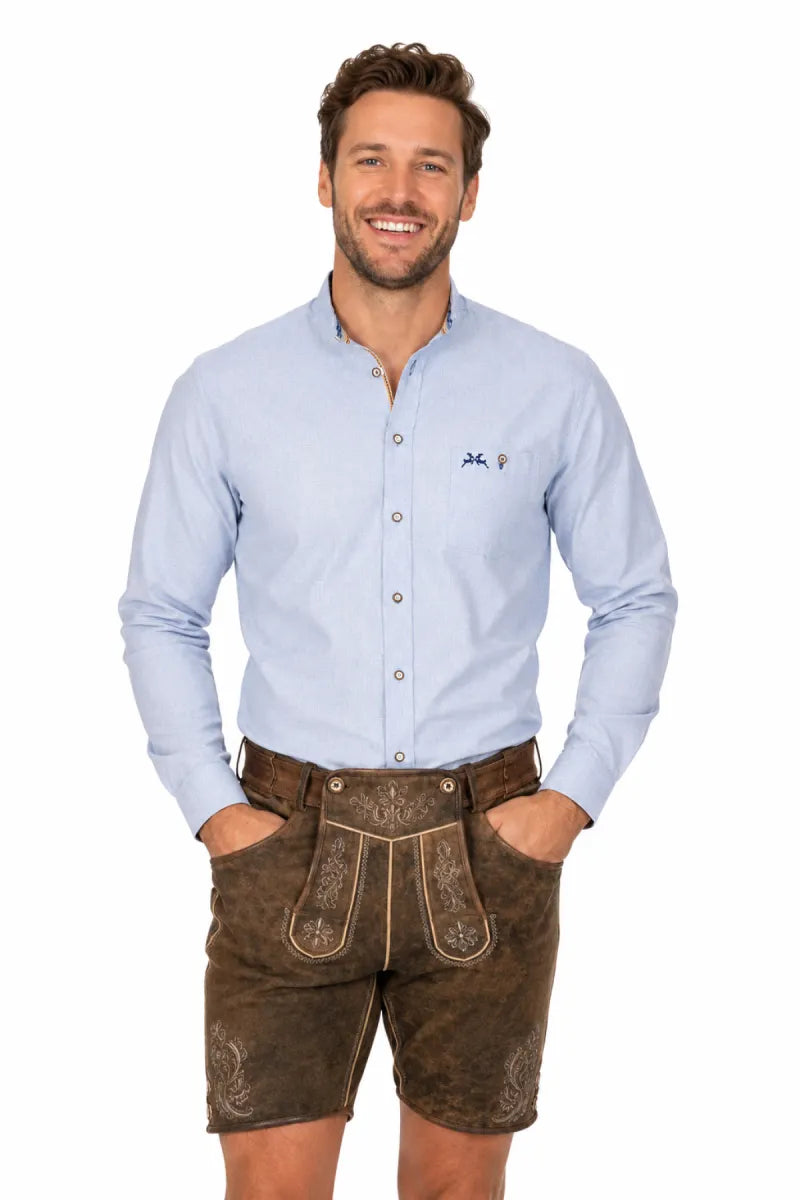 Taleco Tra. Maddox Karo Hemd 77 blauw
