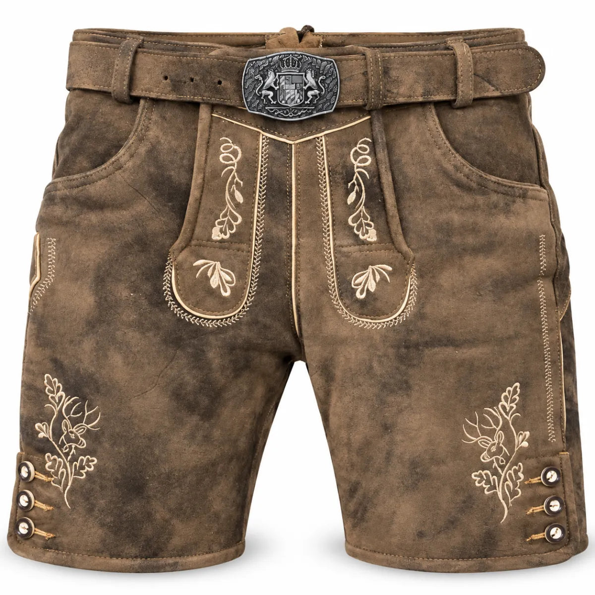 Benelux weas Lederhose Hermann 100% geitenleder