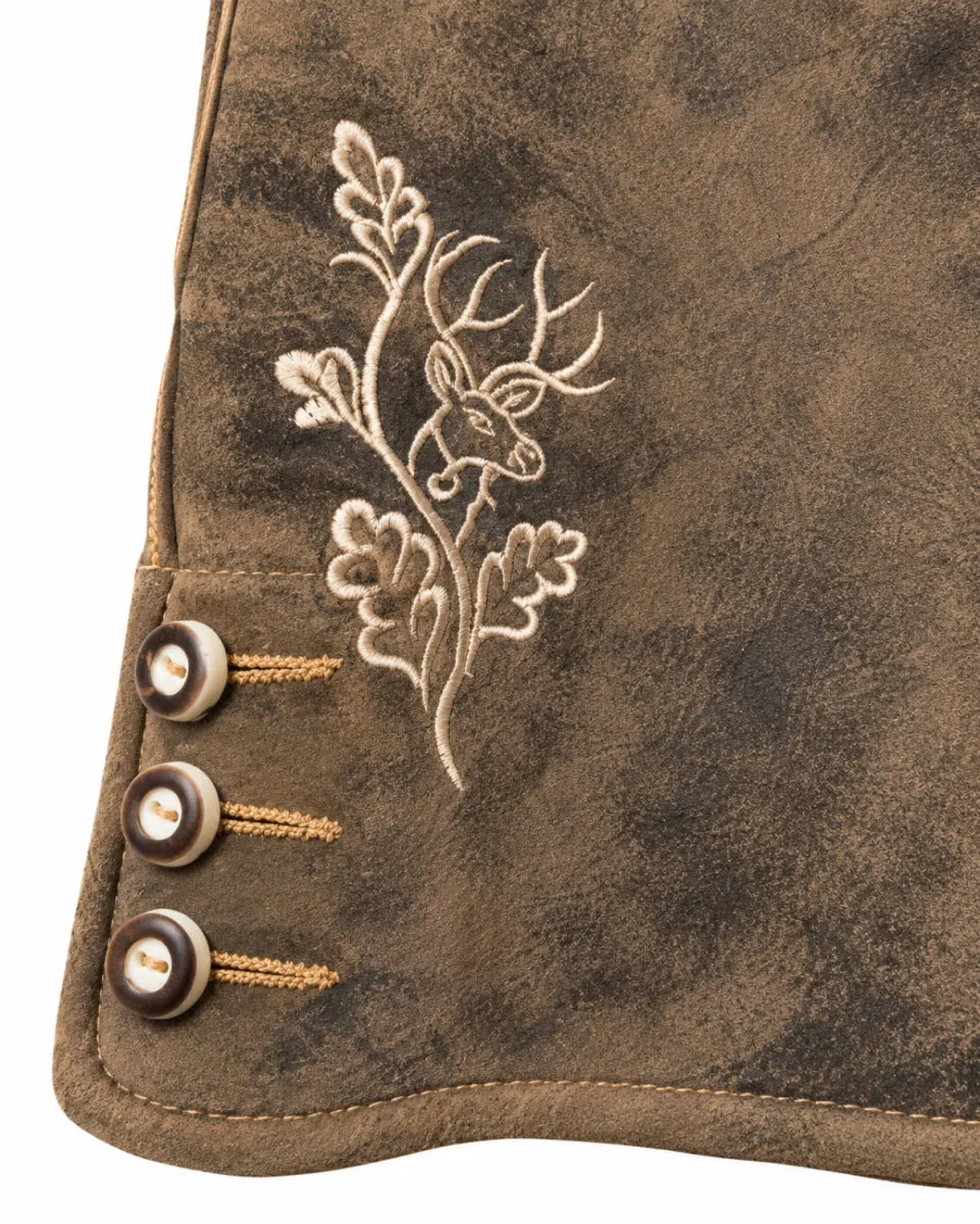 Benelux weas Lederhose Hermann 100% geitenleder