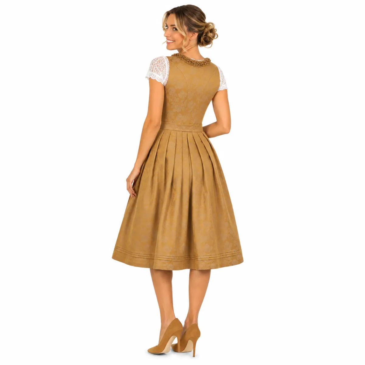 Marjo Tracht Marjo dirndl Hochleiten oker (70cm)