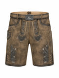 Taleco Tra. Maddox Lederhose Altrei kiesel nappato