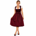 Marjo Tracht Marjo dirndl Rabenstein bordeau wine (58cm)