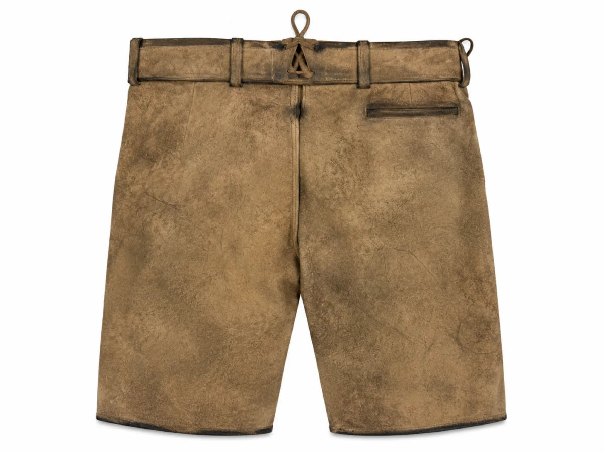 Taleco Tra. Maddox Lederhose Rolli Antik Eiche