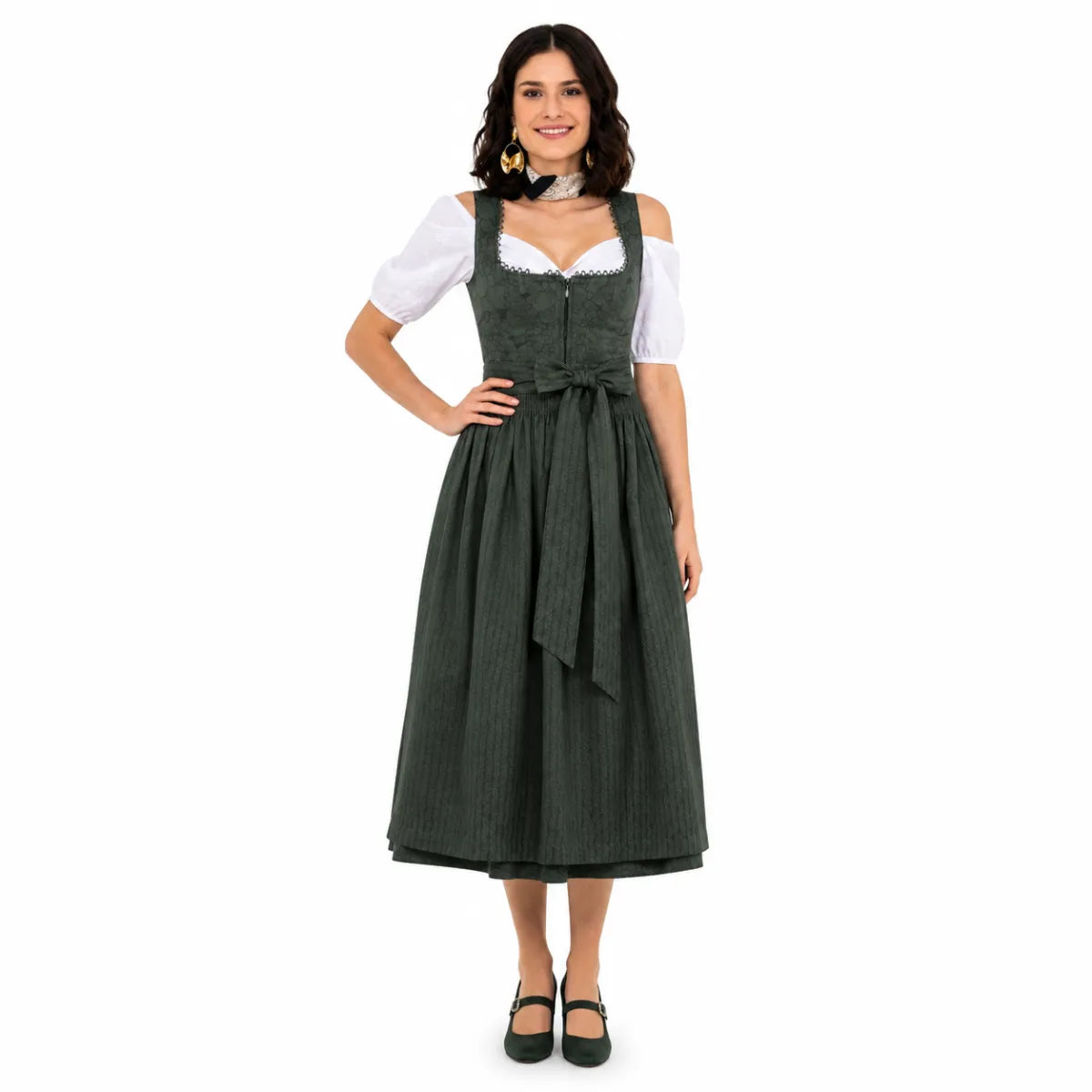 Marjo Tracht MarJo dirndl Thalberg thymian (70cm)