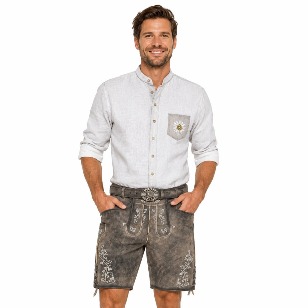 Krüger Krüger Lederhose Zephar kort