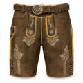 Zoth Schuhha Zoth korte lederhose van 100% Hirschleder