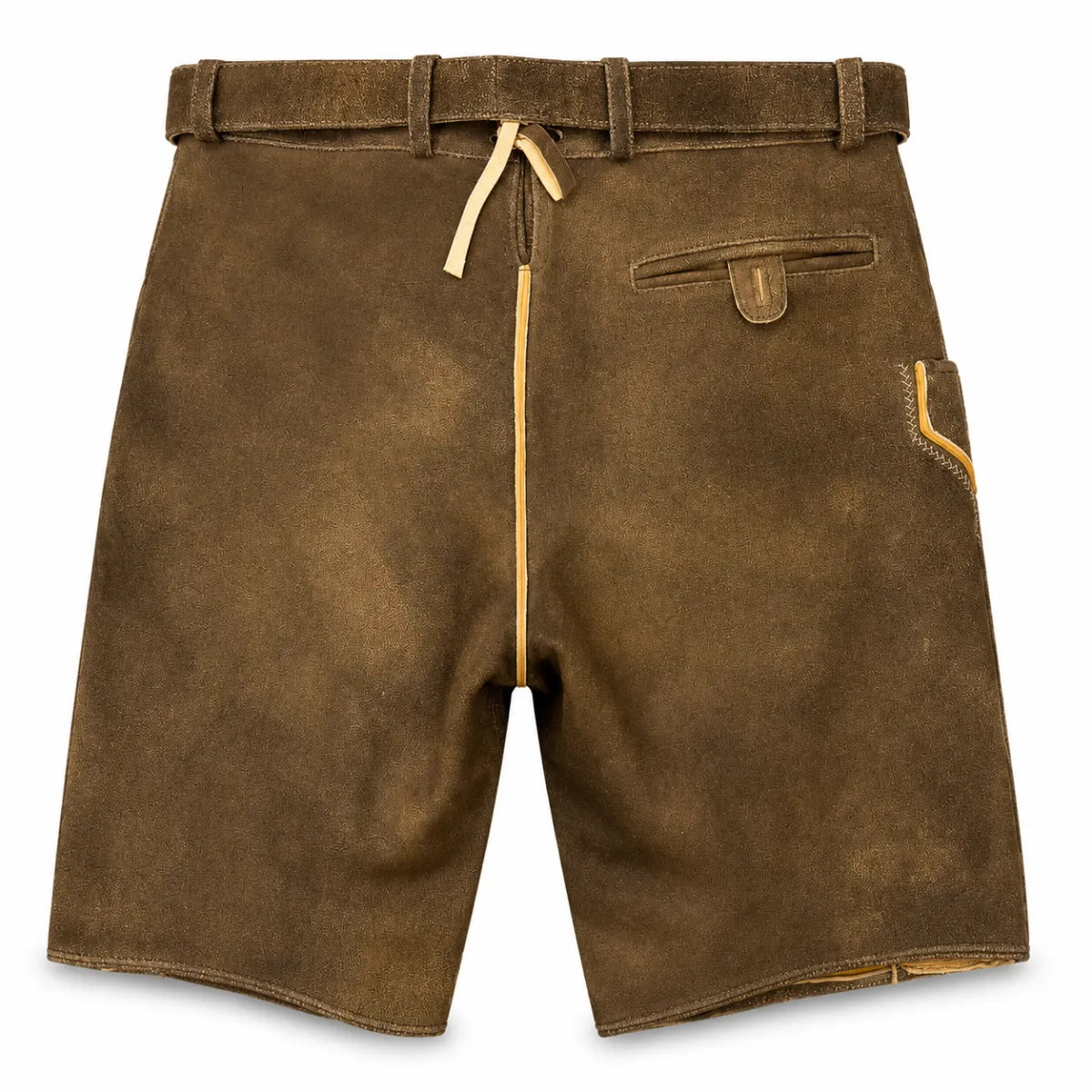 Zoth Schuhha Zoth korte lederhose van 100% Hirschleder